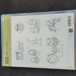 Baby, we've grown clear mount stamp set